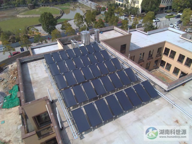 中鐵水映加州（星悅臺）項目別墅及幼兒園太陽能熱水系統(tǒng)工程