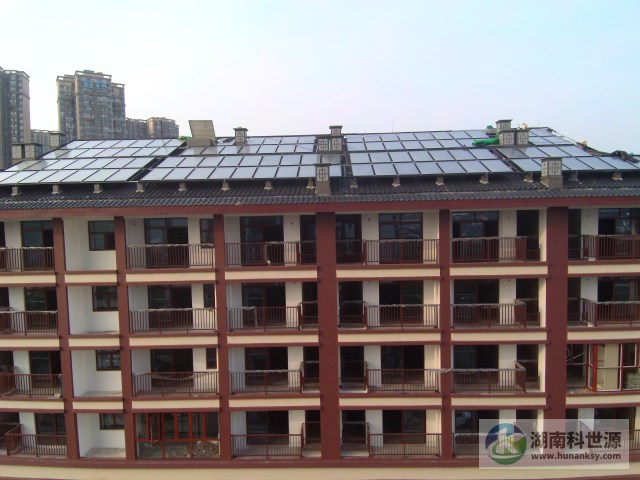 星語林·汀湘十里-雅筑樓太陽能熱水工程