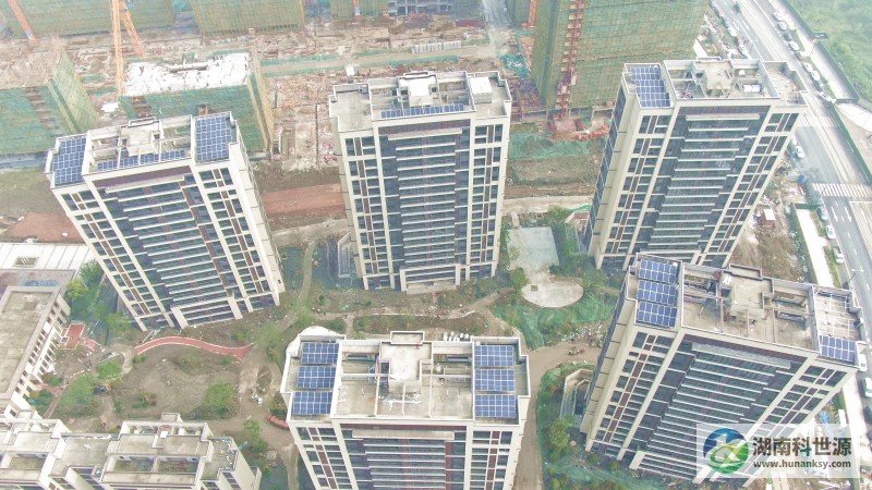 健康城（溫泉島）大區(qū)高層住宅光伏發(fā)電系統(tǒng)工程