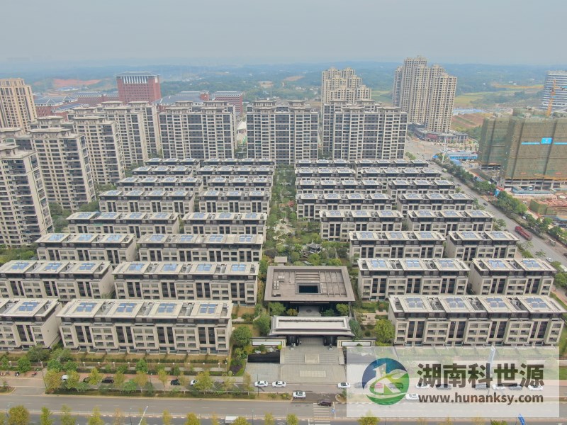 中交雅頌美廬（松雅苑）太陽能熱水系統(tǒng)工程