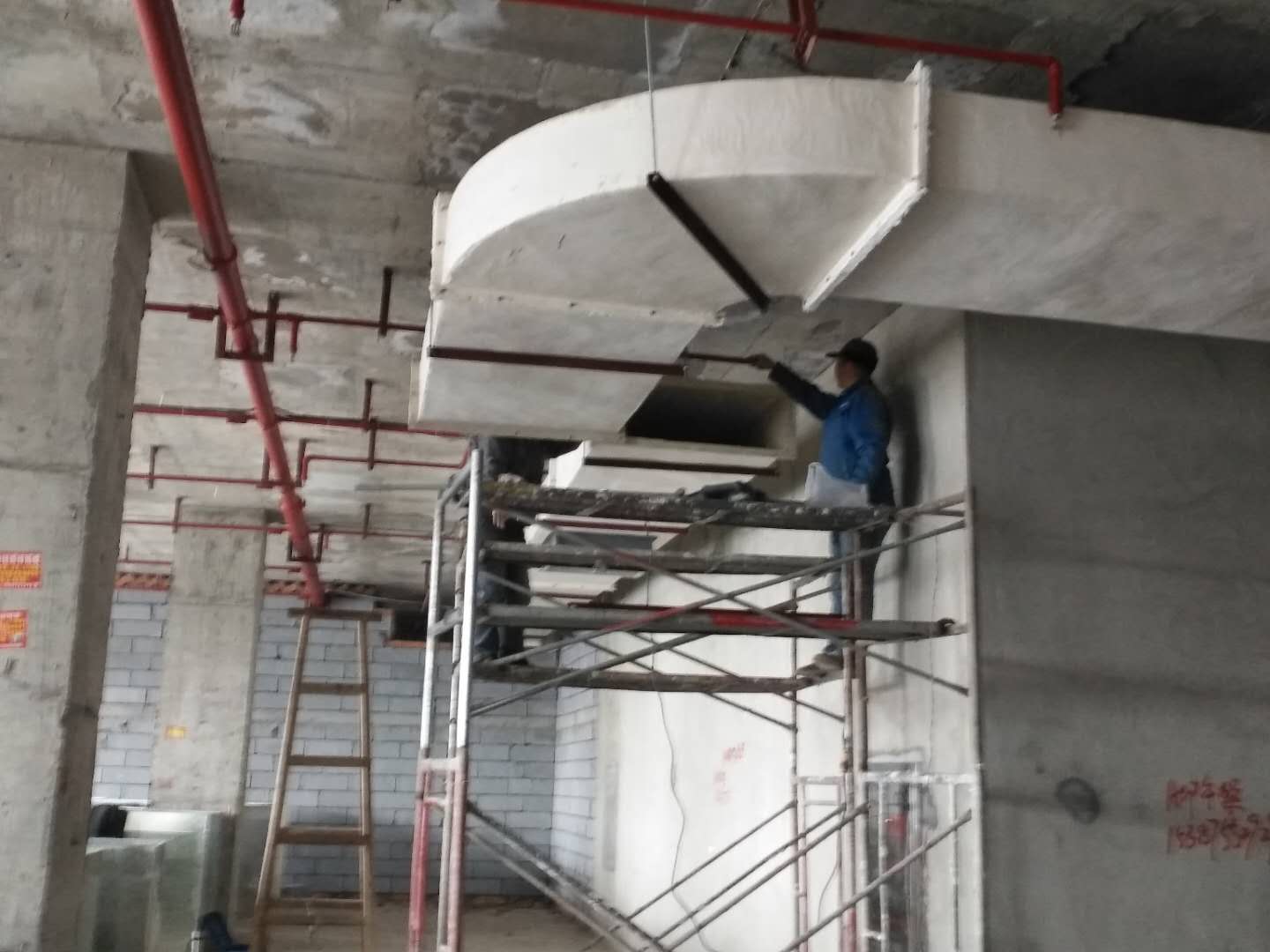 油煙凈化系統(tǒng)及煙道安裝
