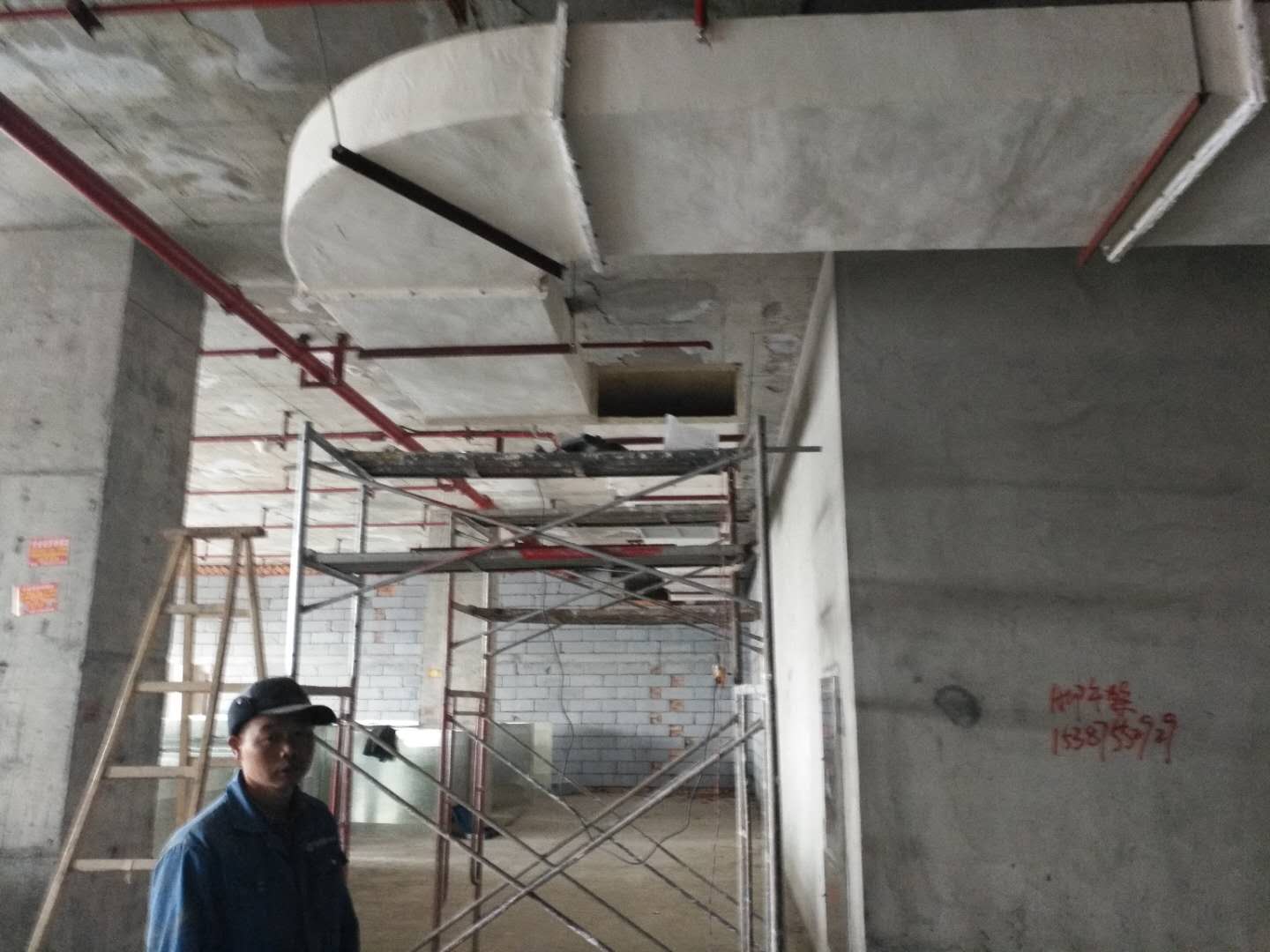 油煙凈化系統(tǒng)及煙道安裝