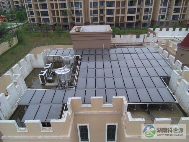 屋頂平板太陽能熱水系統(tǒng)